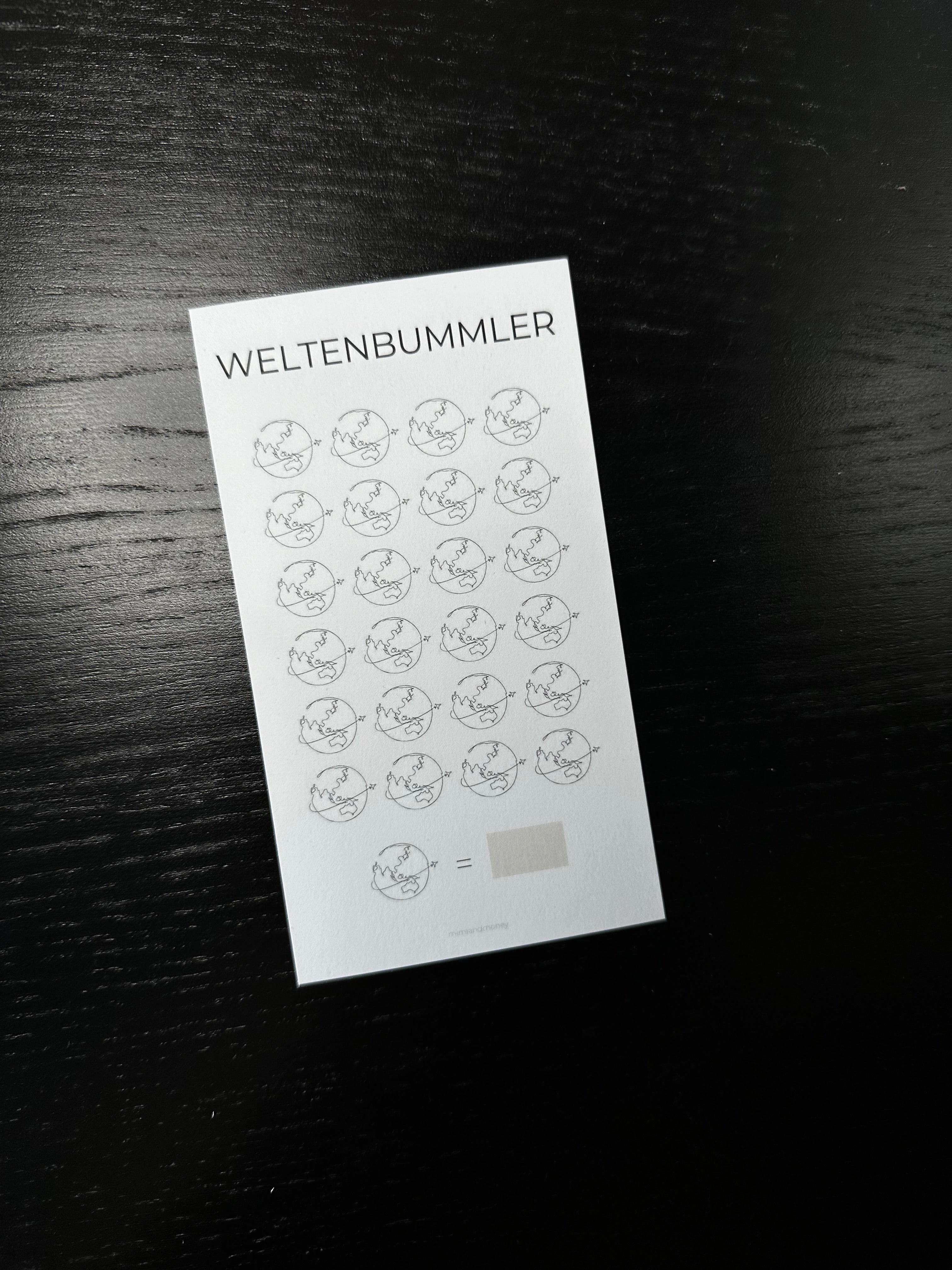 B-Ware Weltenbummler Sparchallenge