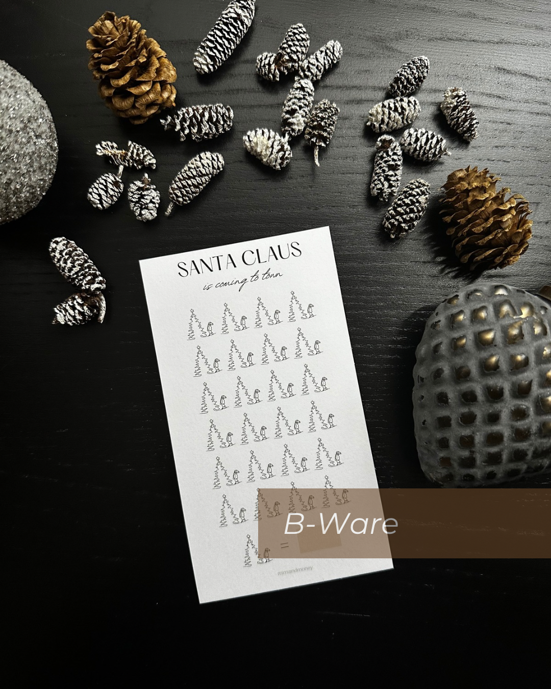 B-Ware Weihnachten Sparchallenge