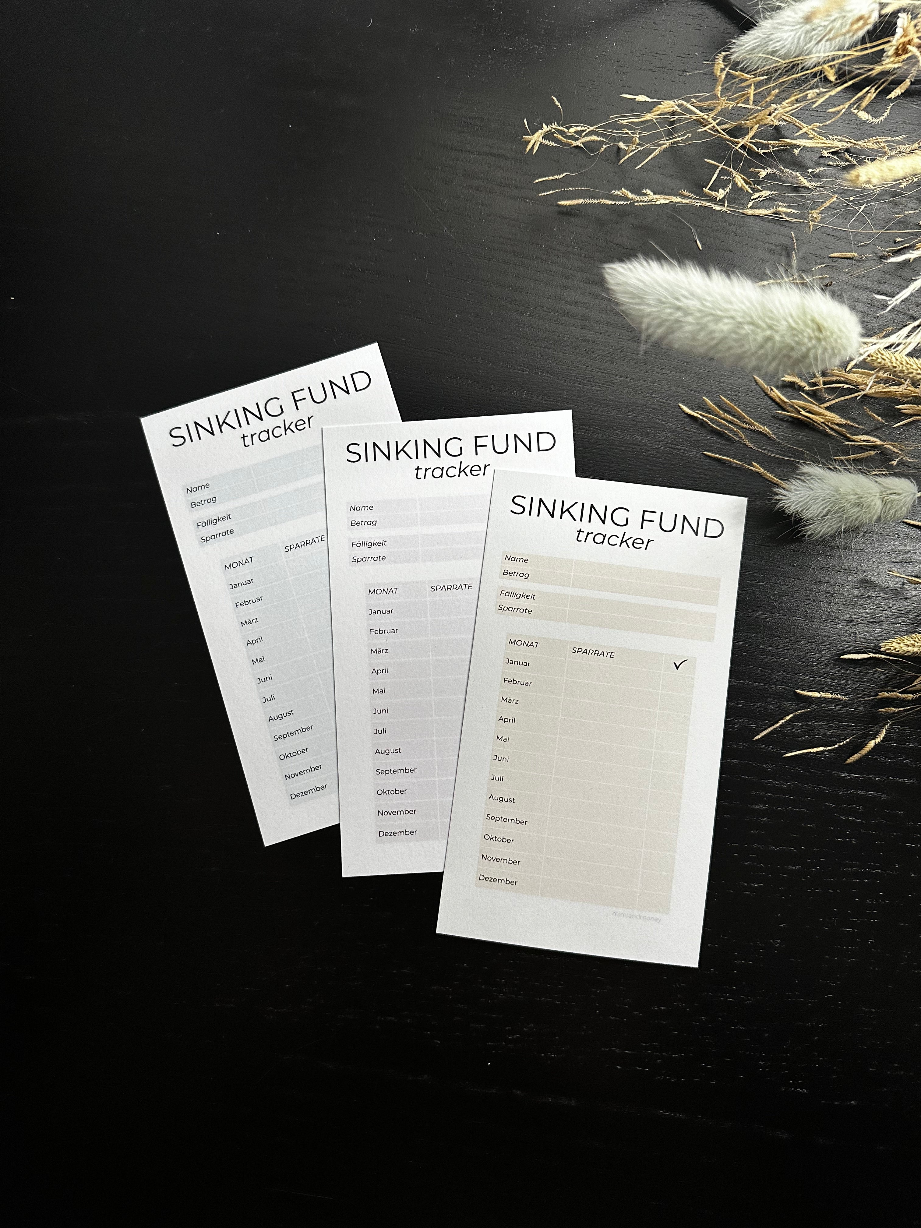 Sinking Fund tracker