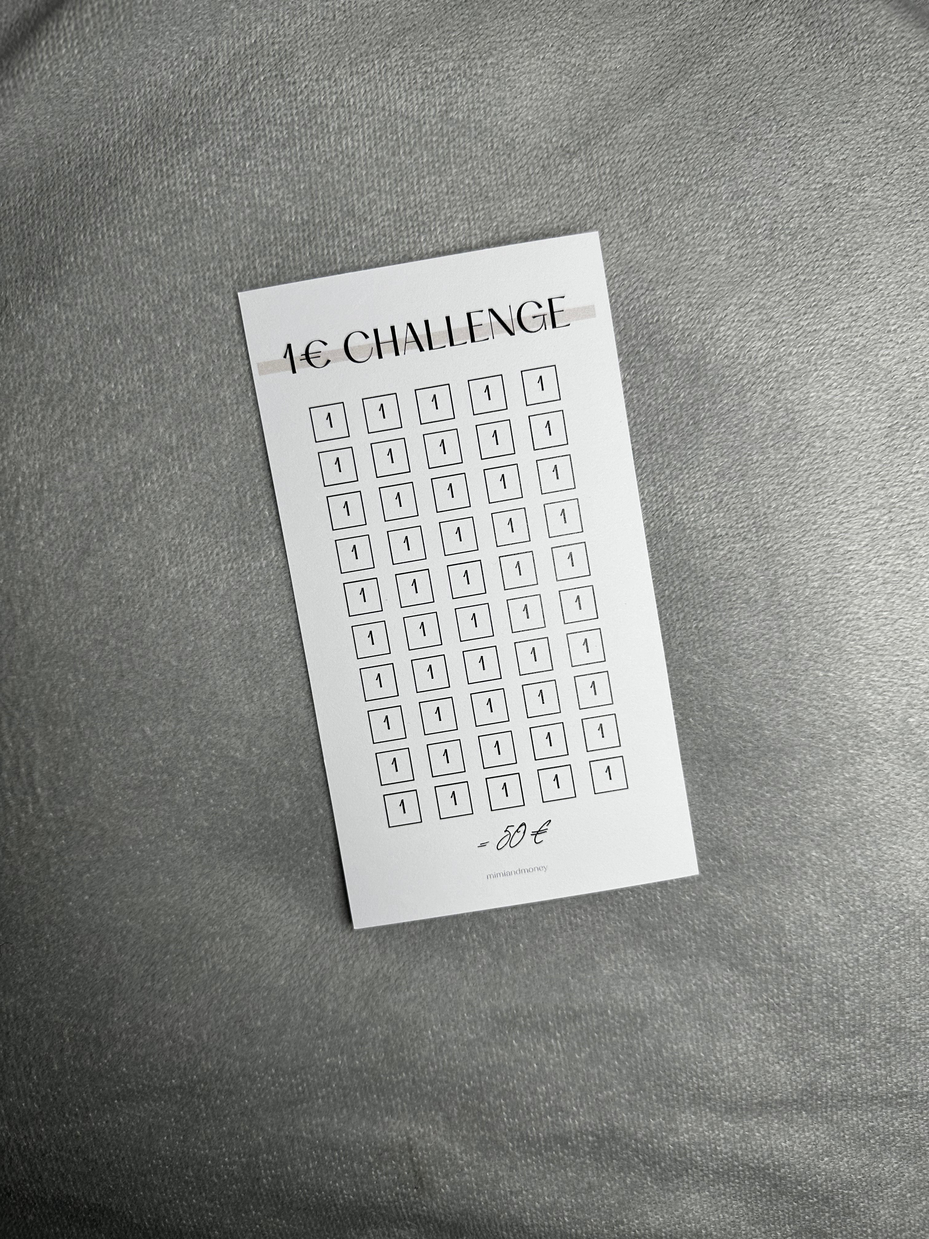 B-Ware 1€ Sparchallenge