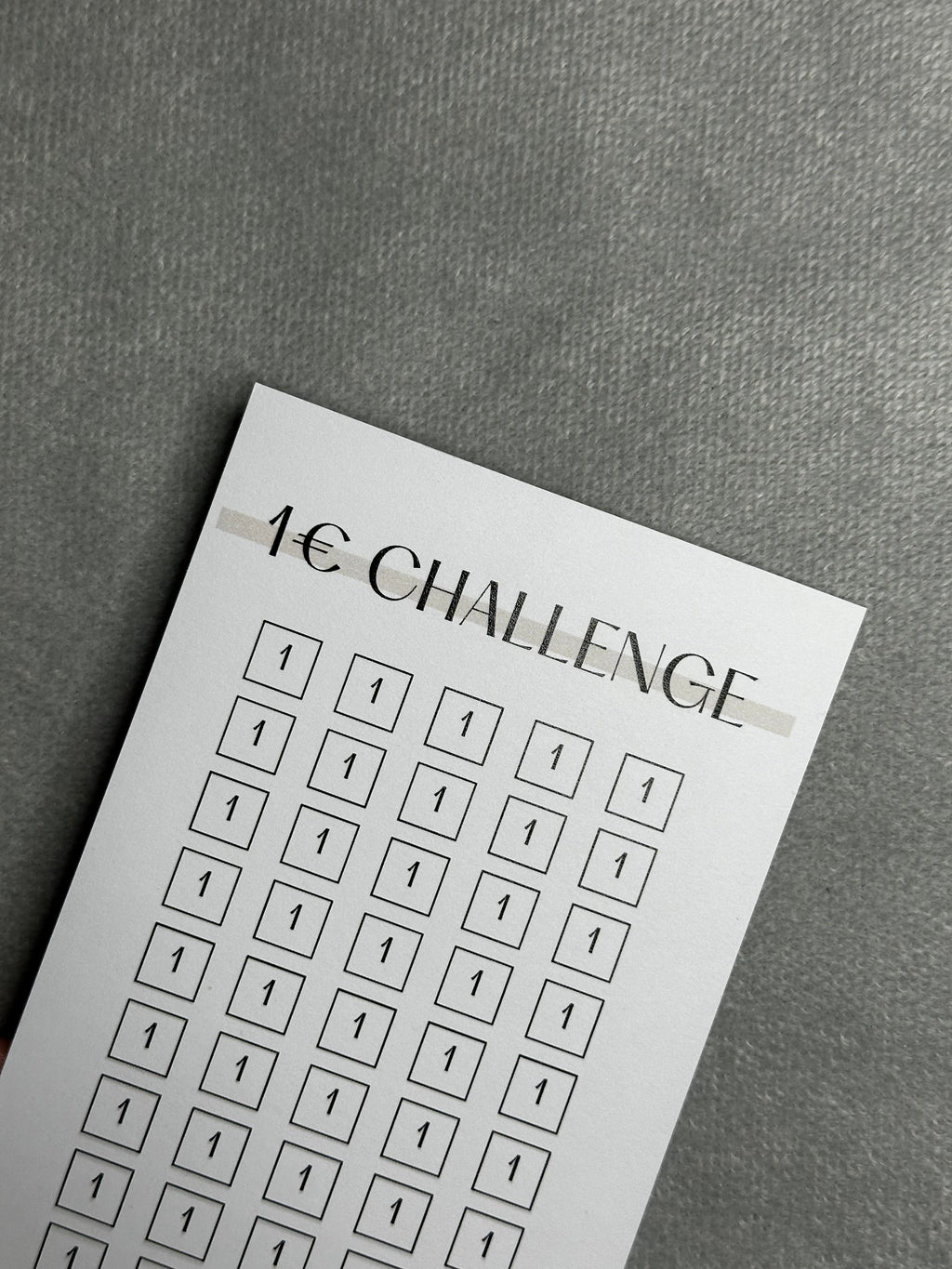 B-Ware 1€ Sparchallenge