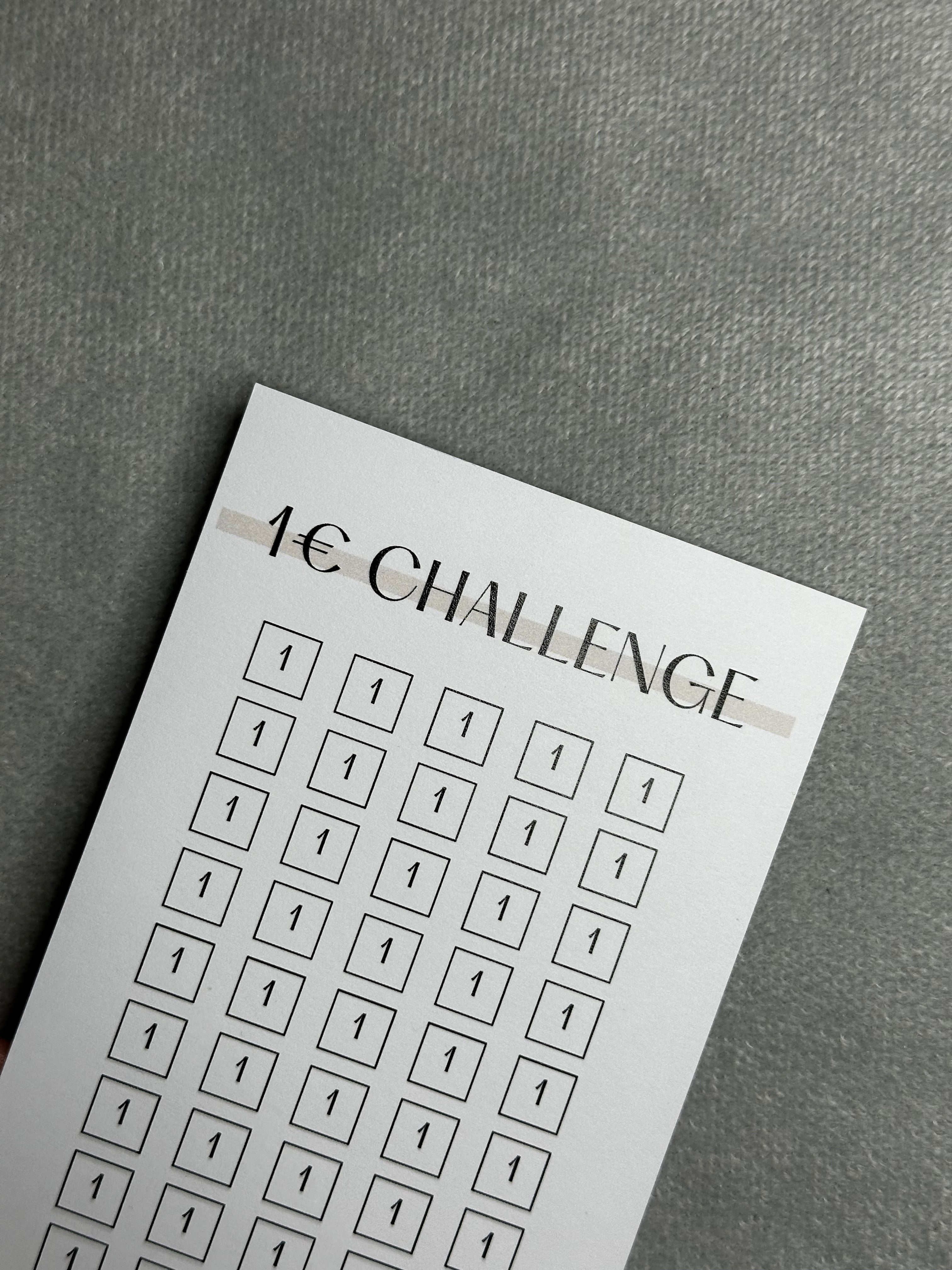 B-Ware 1€ Sparchallenge