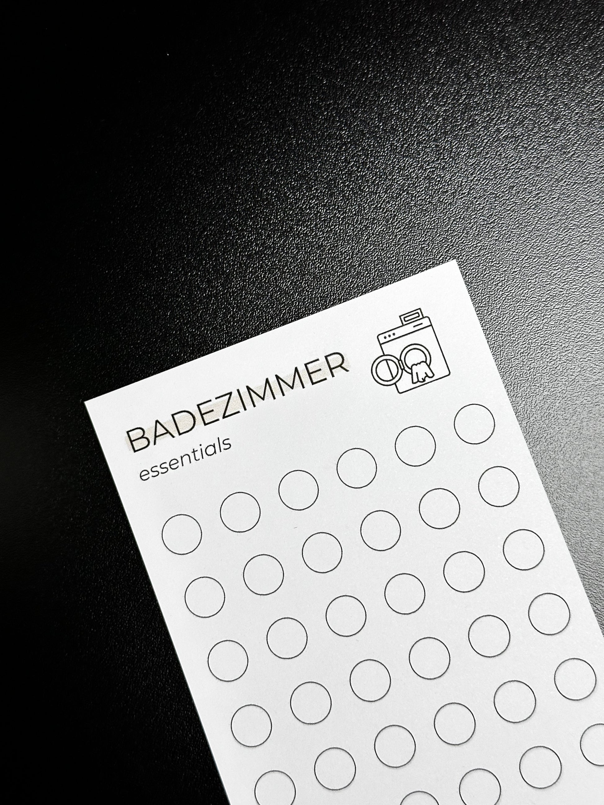 Badezimmer Sparchallenge