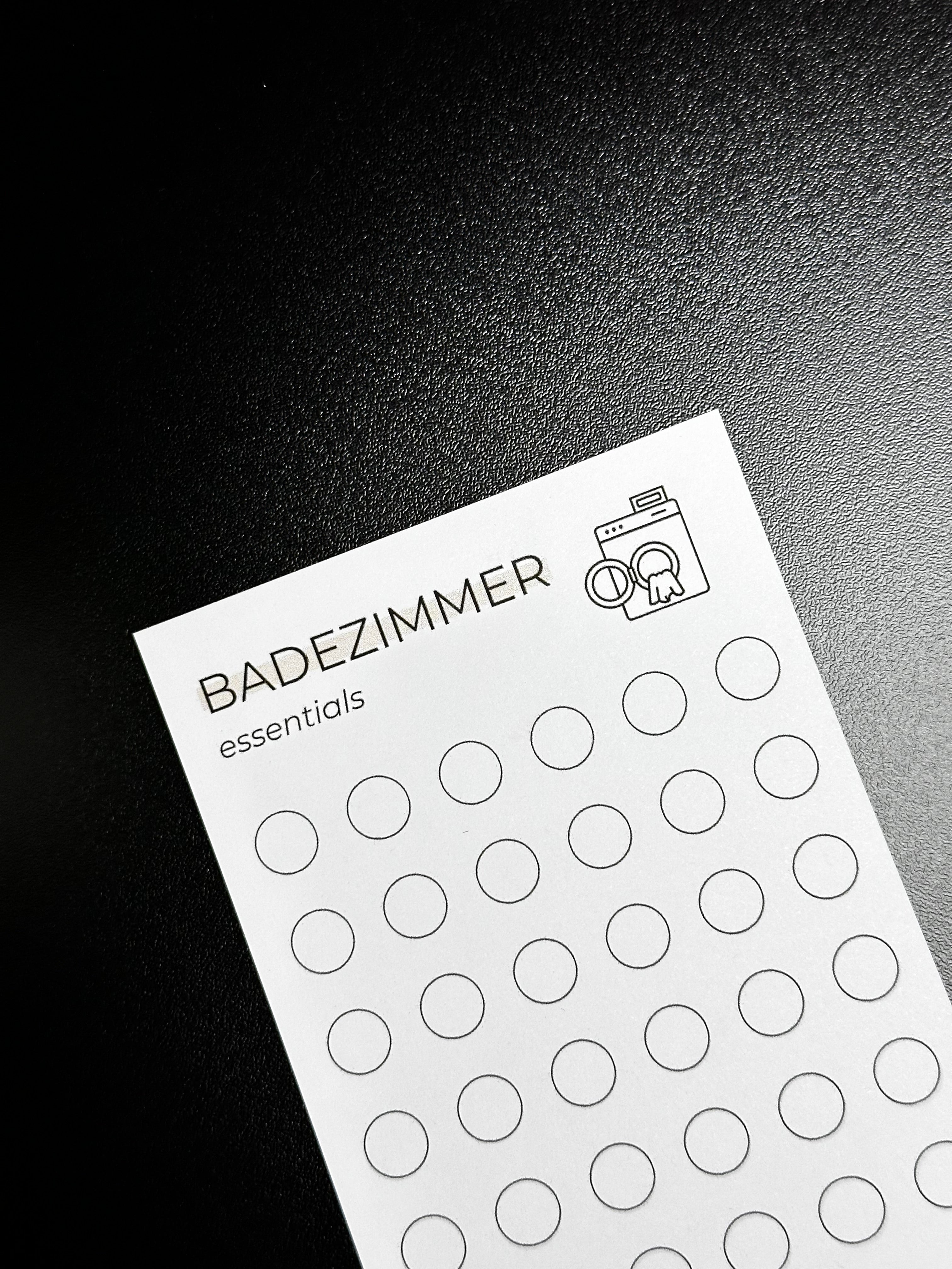 Badezimmer Sparchallenge