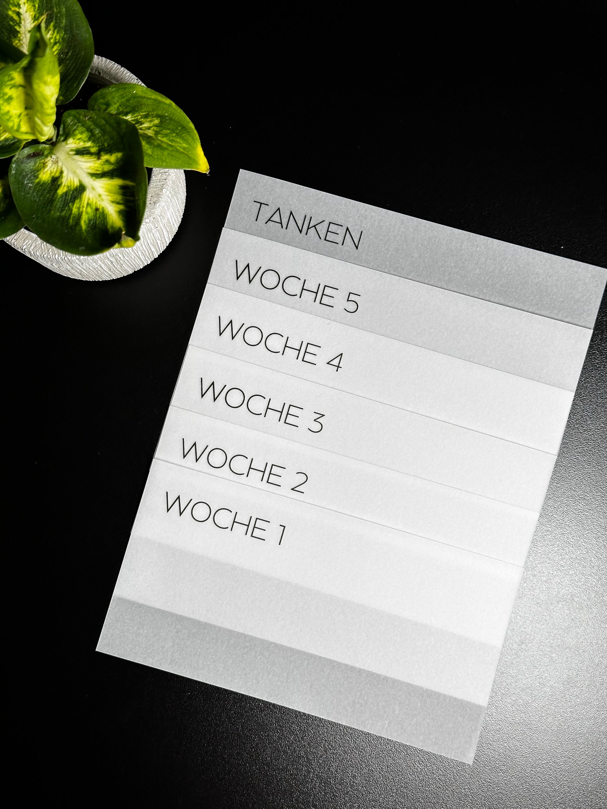 A6 ästhetische transparente  Dashboards