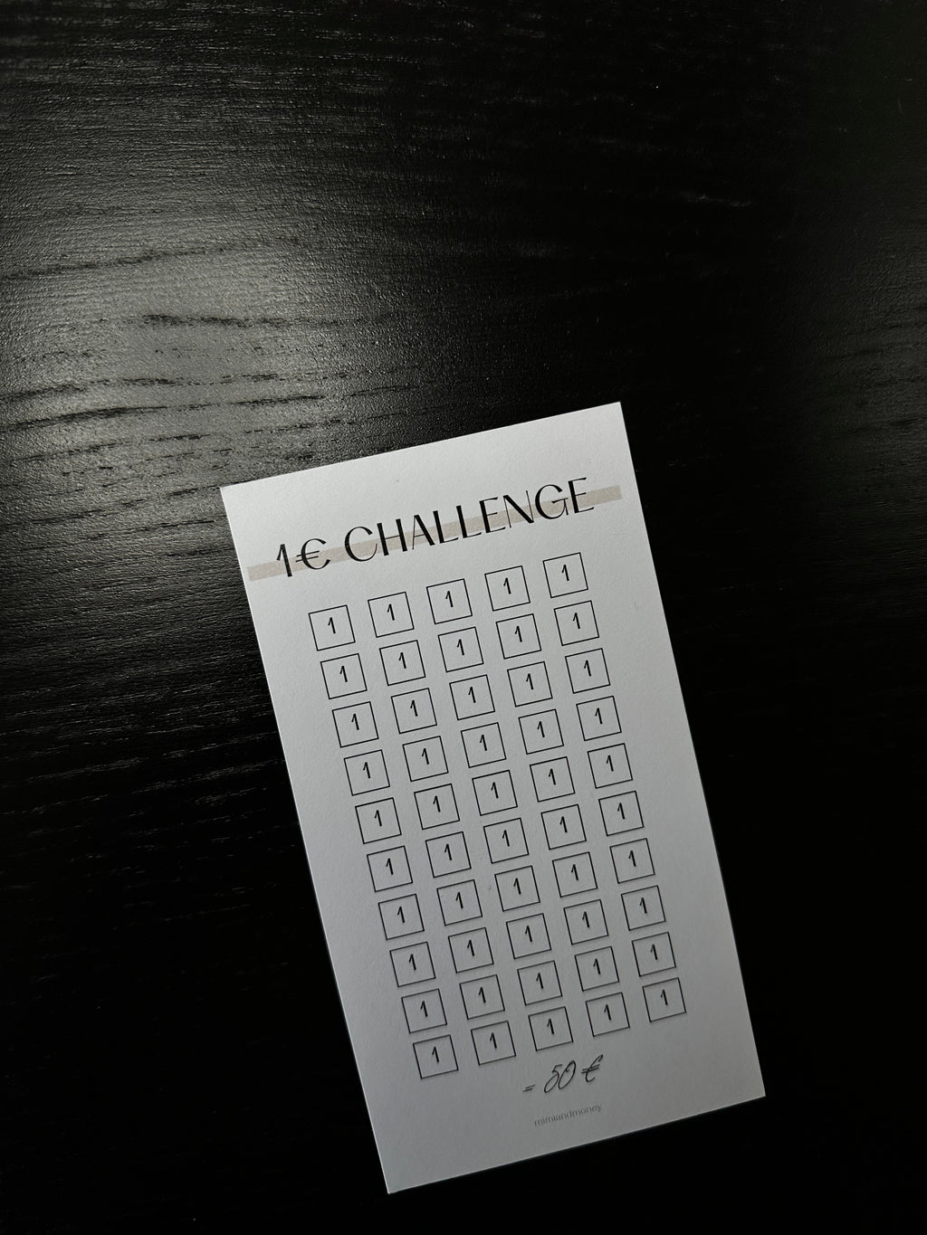 B-Ware 1€ Sparchallenge