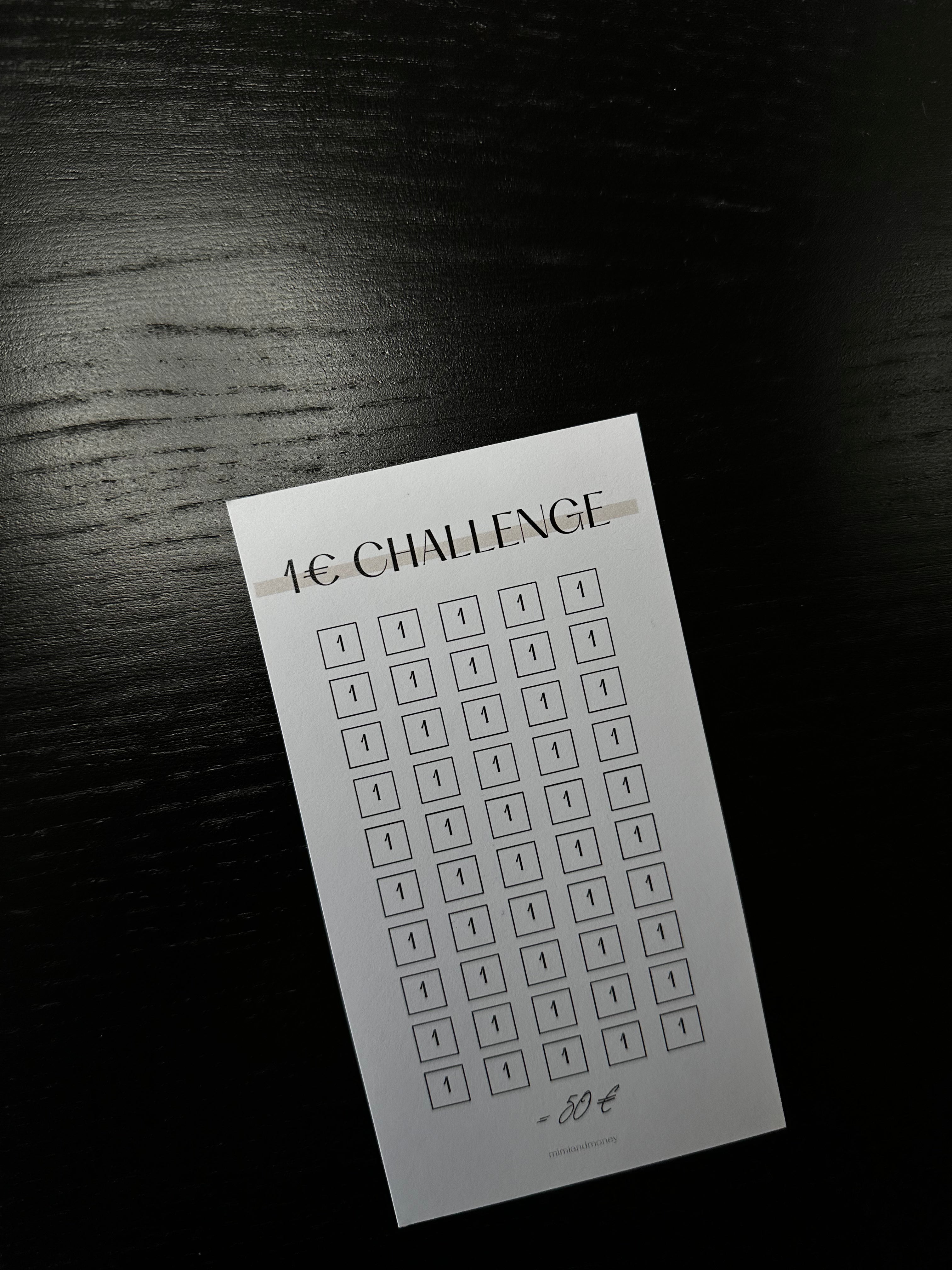 B-Ware 1€ Sparchallenge