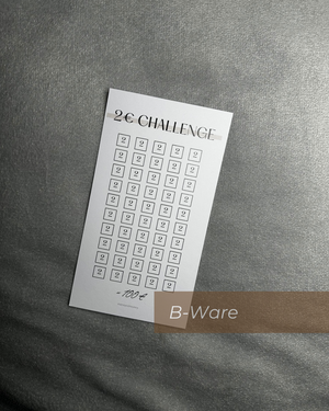 B-Ware 2€ Sparchallenge
