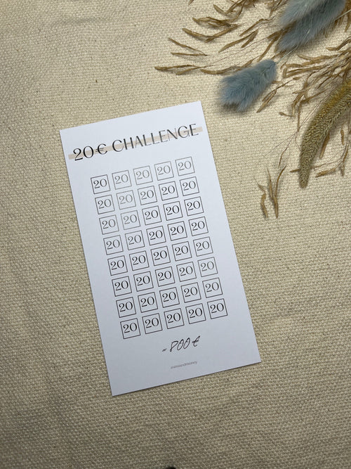 20 Euro Sparchallenge